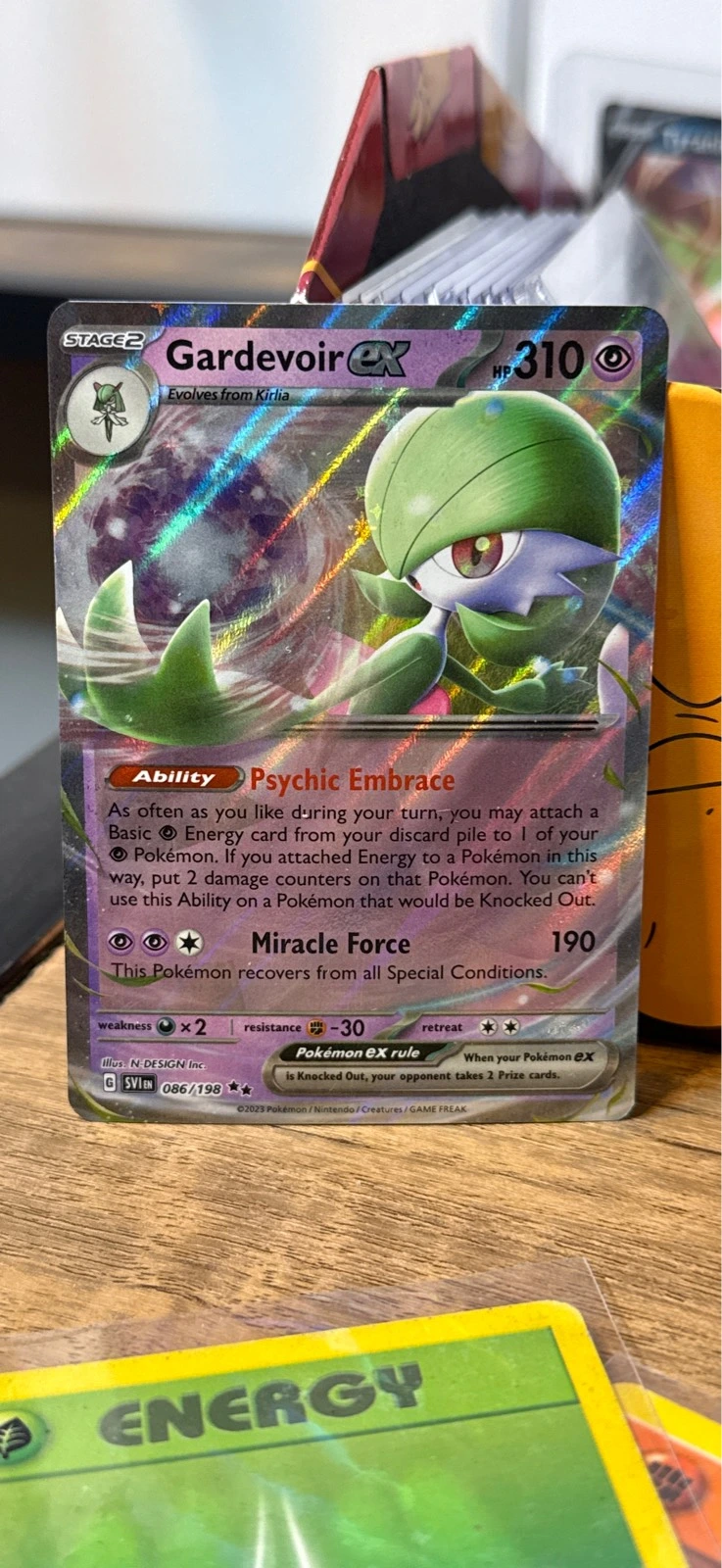 Gardevoir ex - Scarlet & Violet #086/198