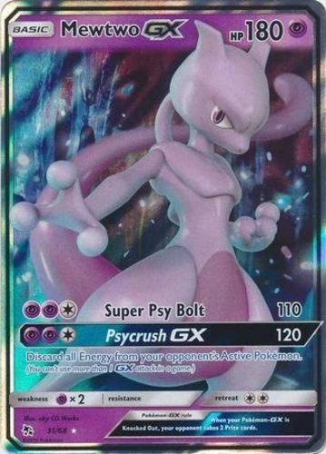 Mewtwo GX - Hidden Fates #31/68