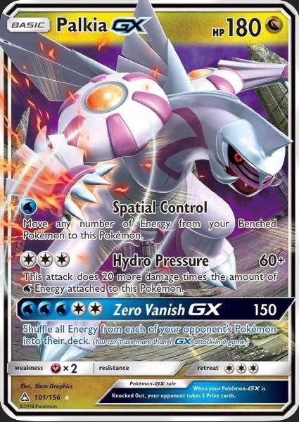 Palkia GX - Ultra Prism #101/156