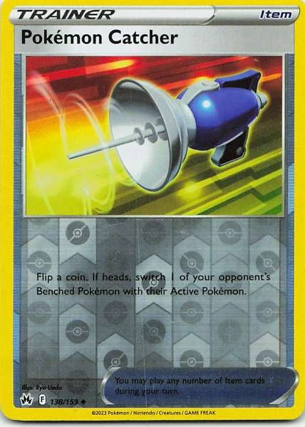 Pokémon Catcher Reverse Holo - Scarlet & Violet #138/159