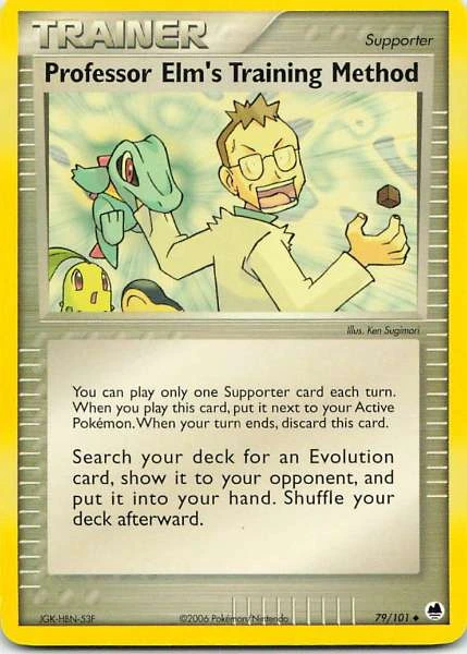 Professor Elm's Training Method - EX Delta Species #79/101