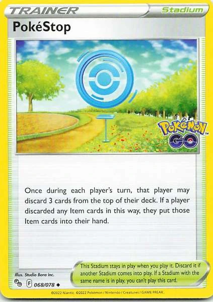 PokeStop - Pokemon GO #068/078