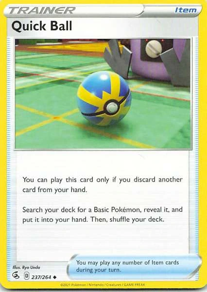 Quick Ball - Sword & Shield: Fusion Strike #237/264