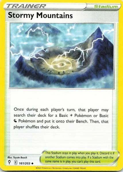 Stormy Mountains - Evolving Skies #161/203