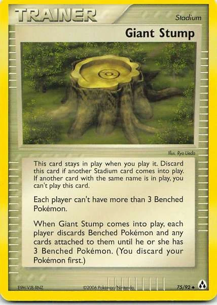 Giant Stump - EX Holon Phantoms #75/92