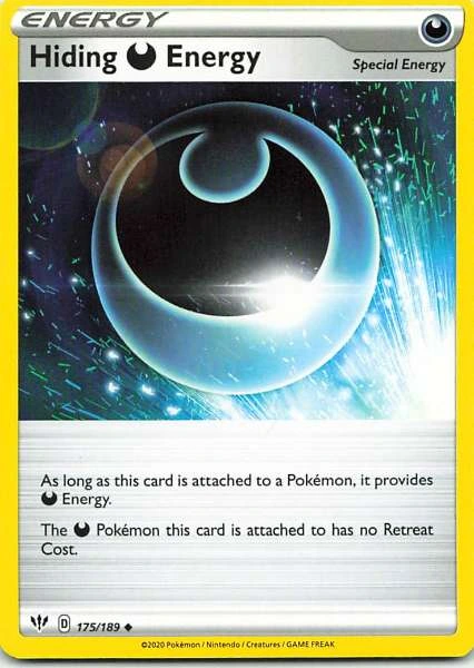 Hiding Darkness Energy - Darkness Ablaze #175/189