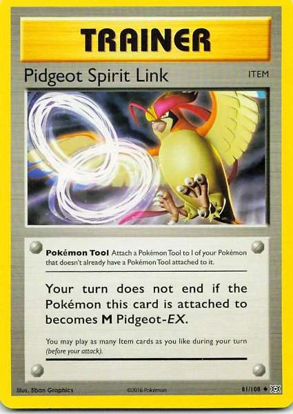 Pidgeot Spirit Link - Evolutions #81/108