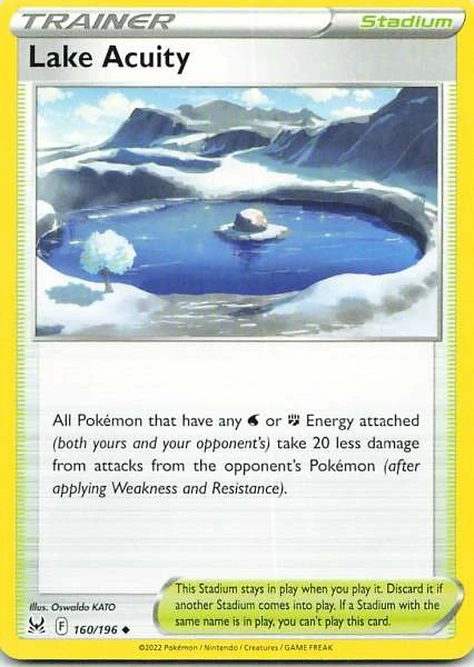 Lake Acuity - Lost Origin #160/196