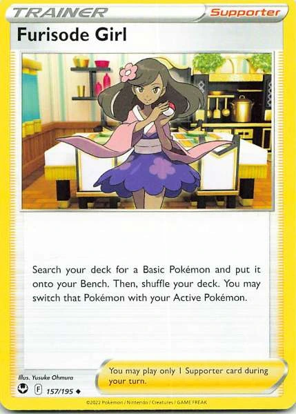 Furisode Girl - Silver Tempest #157/195