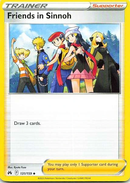 Friends in Sinnoh - Crown Zenith #131/159