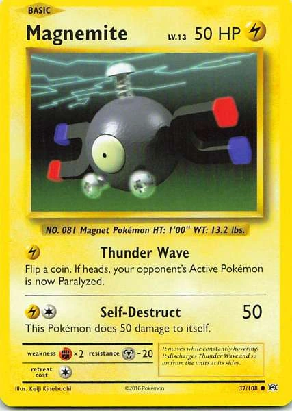 Magnemite - Pokémon Evolutions #37/108