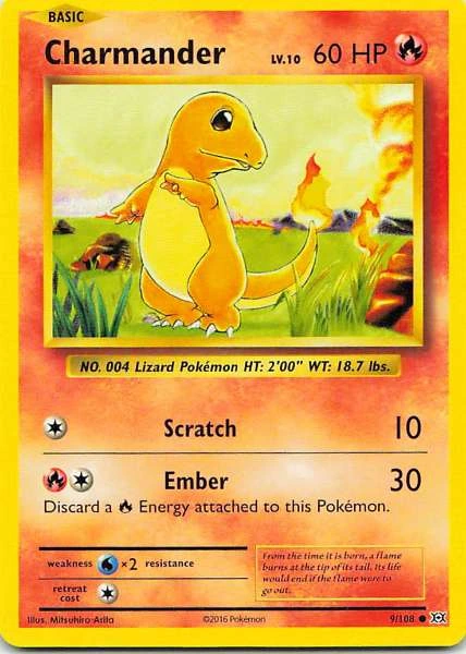 Charmander - Pokémon Evolutions #9/108