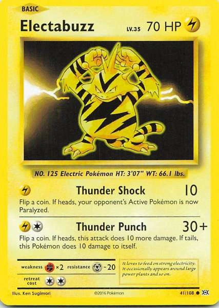 Electabuzz - Pokémon Evolutions #41/108