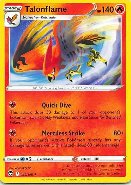Talonflame - Silver Tempest #029/195