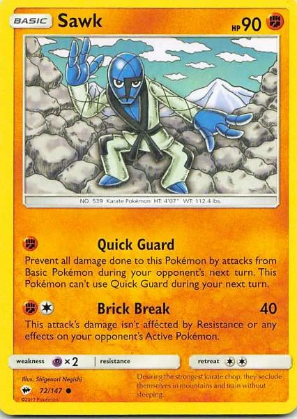 Sawk - Sun & Moon #72/147