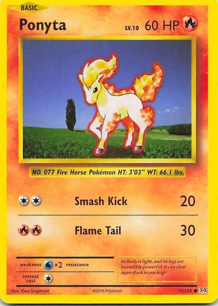 Ponyta - Evolutions #19/108