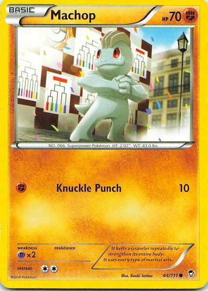 Machop - Furious Fists #44/111