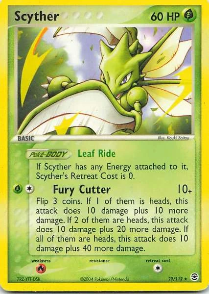 Scyther - EX FireRed & LeafGreen #29/112