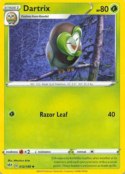 Dartrix - Vivid Voltage #012/189