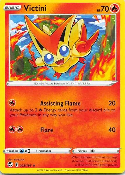 Victini - Pokémon Silver Tempest #023/195