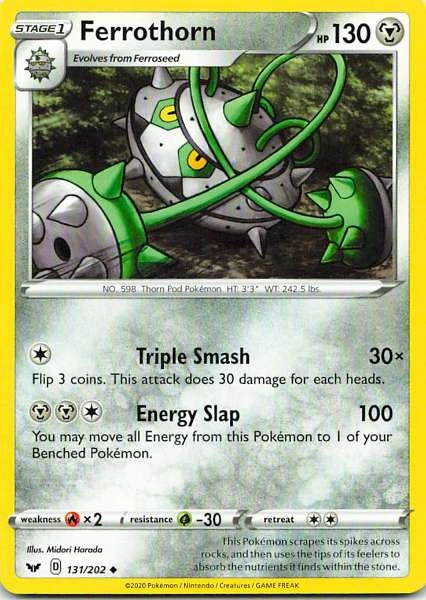 Ferrothorn - Sword & Shield #131/202