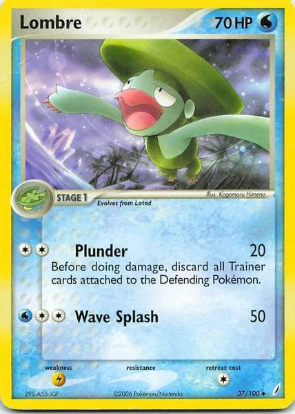 Lombre - Pokémon #37/100