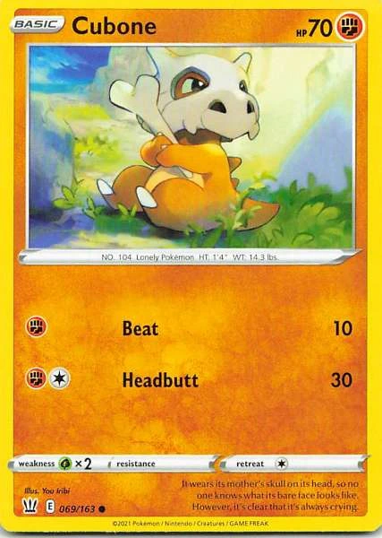 Cubone - Pokémon #069/163