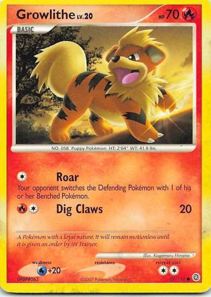 Growlithe - Pokémon #89/132
