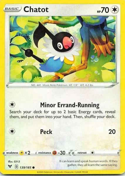 Chatot - Vivid Voltage #139/185