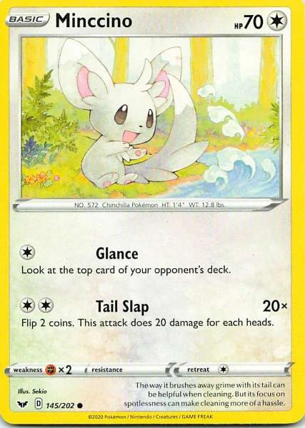 Minccino - Sword & Shield #145/202