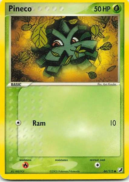 Pineco - EX Unseen Forces #66/115