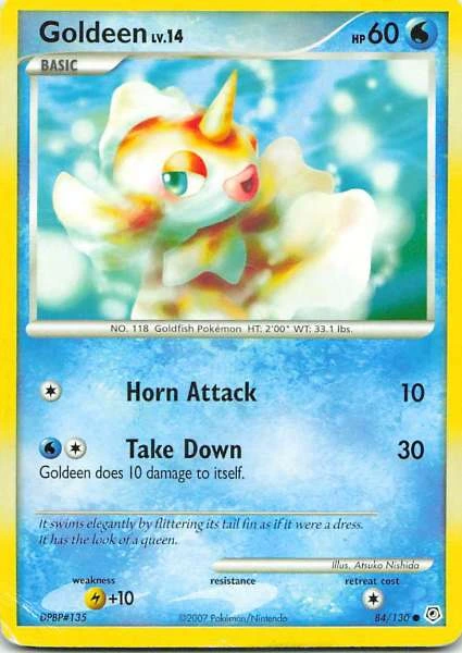 Goldeen - Diamond & Pearl #84/130