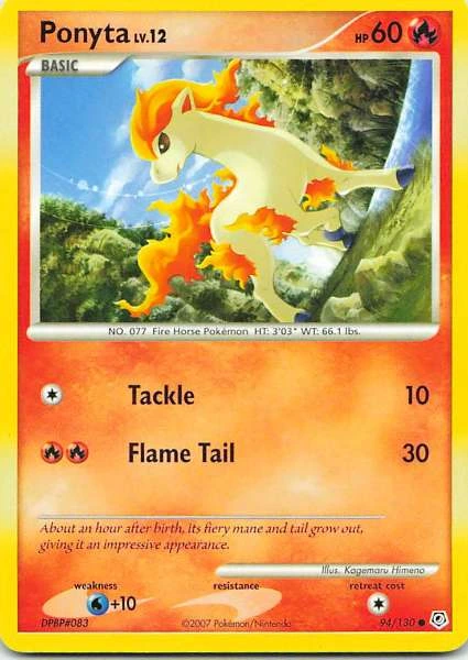 Ponyta - Diamond & Pearl #94/130