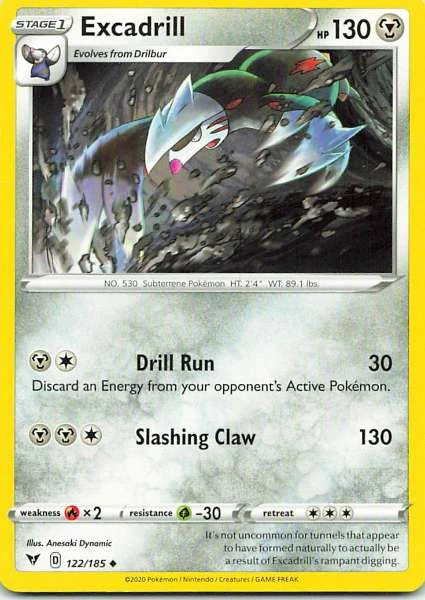 Excadrill - Vivid Voltage #122/185