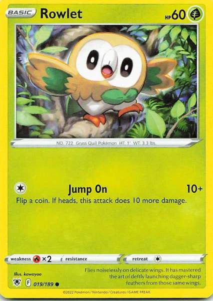 Rowlet - Astral Radiance #019/189