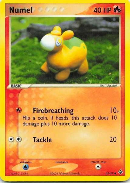 Numel - EX Team Magma vs Team Aqua #69/97