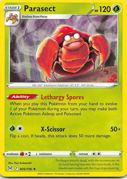 Parasect - Silver Tempest #005/196