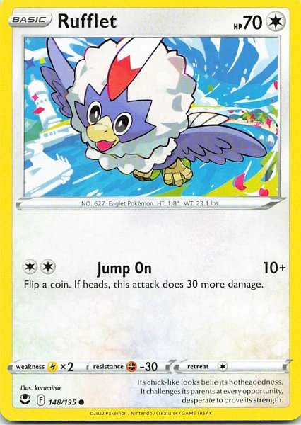 Rufflet - Silver Tempest #148/195