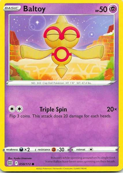 Baltoy - Brilliant Stars #058/172