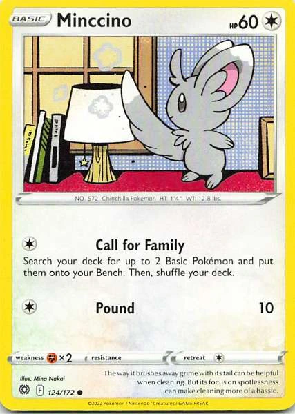 Minccino - Brilliant Stars #124/172