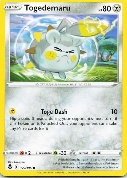 Togedemaru - Silver Tempest #127/195