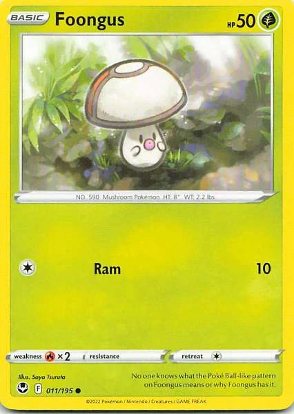 Foongus - Silver Tempest #011/195