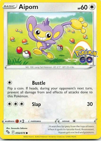 Aipom - Pokémon GO #056/078