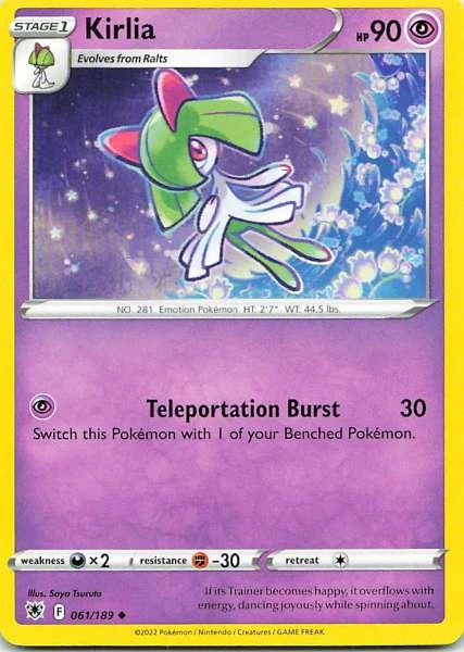 Kirlia - Astral Radiance #061/189