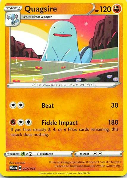 Quagsire - McDonald's Collection 2024 #007/015