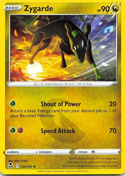 Zygarde - Astral Radiance #134/195