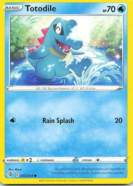 Totodile - Fusion Strike #055/264