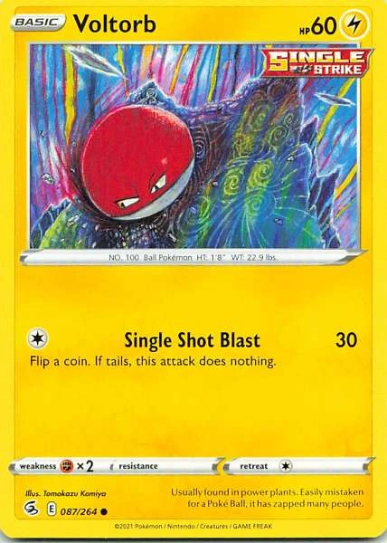 Voltorb - Fusion Strike #087/264