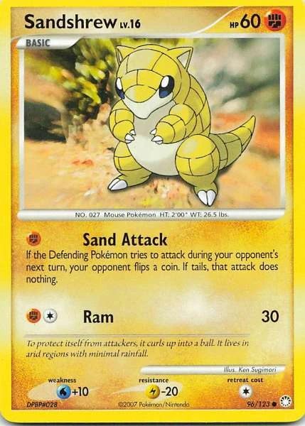 Sandshrew - Diamond & Pearl #96/123
