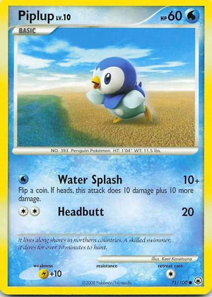 Piplup - Legends Awakened #71/100
